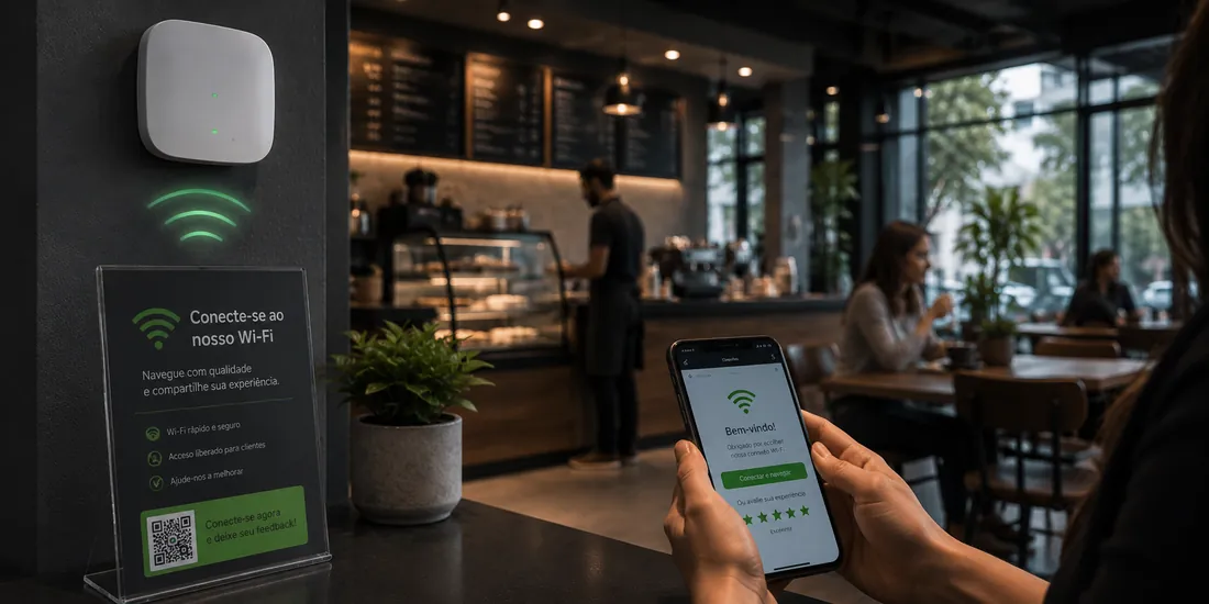 Placeholder — Wi-Fi para clientes e marketing